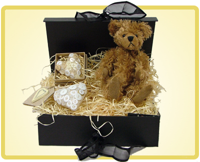 Bear & Button Hamper Box